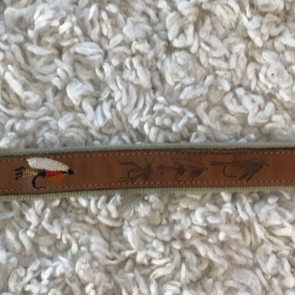 Zeppelin Embroidered Leather Fish Lure Design - Picture 4 of 8